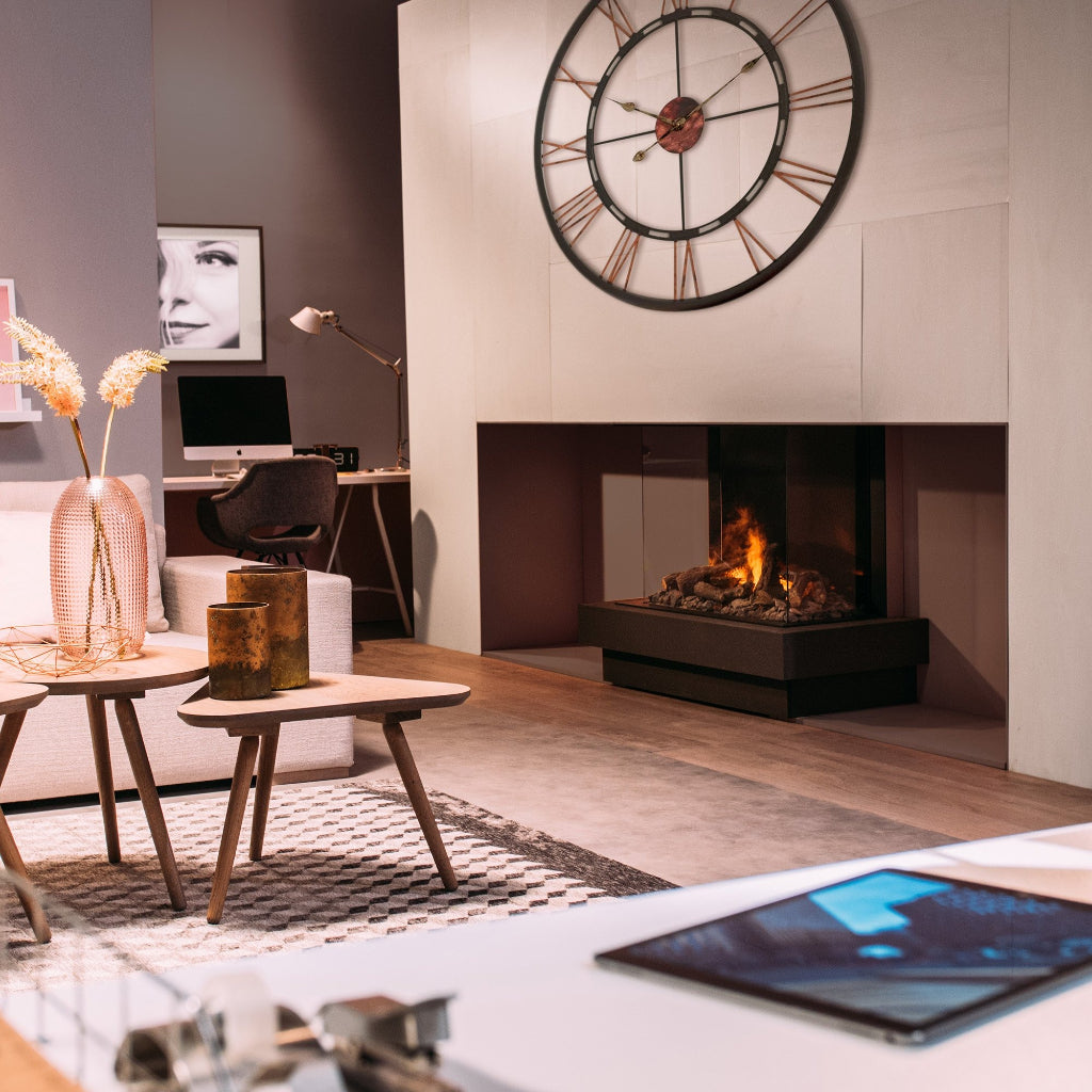 Dimplex e-MatriX 32"x26" Three-Sided Bay Built-In Electric Firebox (FEF3226L3)