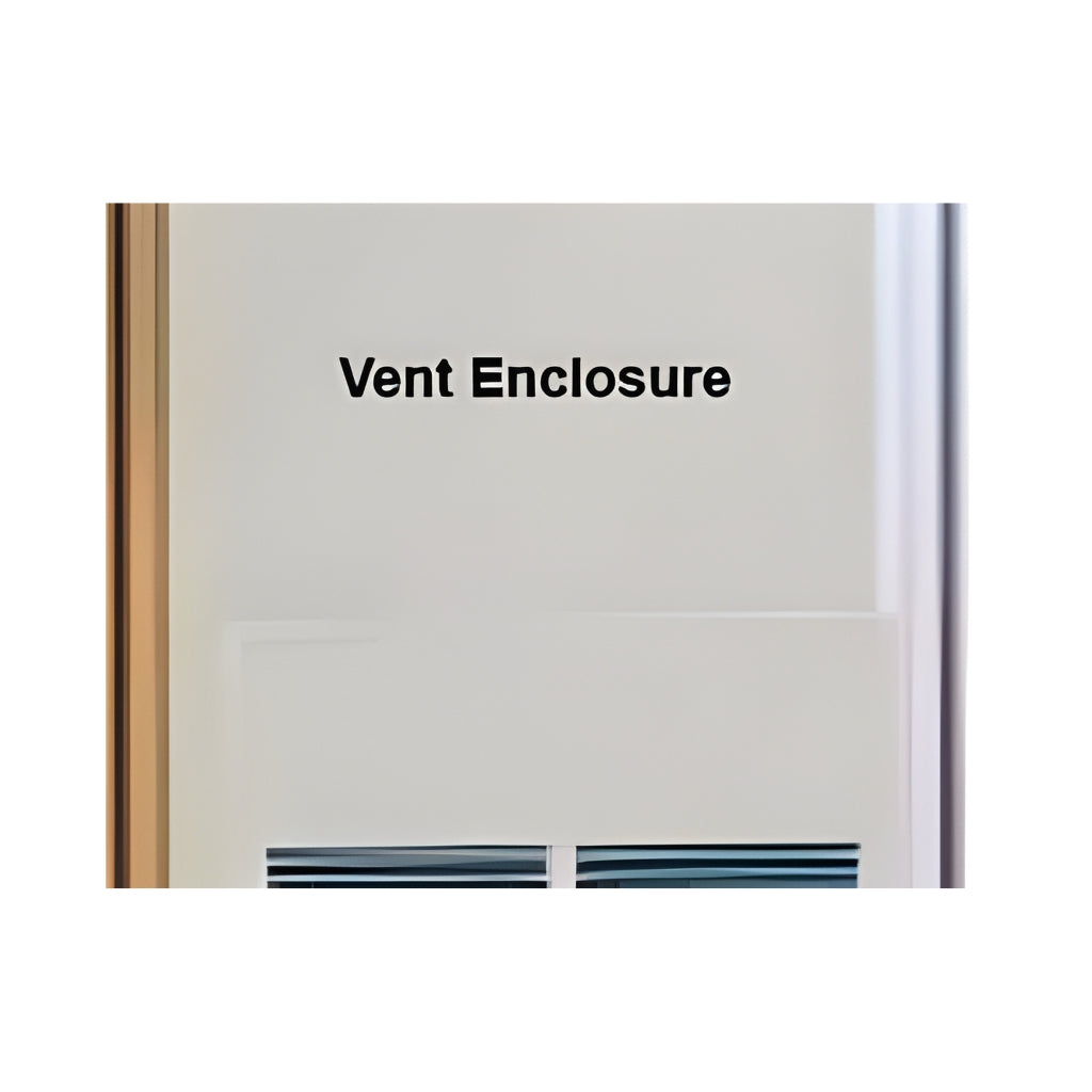 Empire Vent Enclosure for FAW40 Conventional B-Vent Counterflow Wall Furnace – Alternate View 2