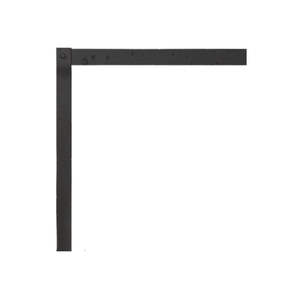 Empire 30" to 50" Forged Iron Frame for Rushmore Fireplaces – Front View