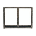Empire Front Options for 42" Tahoe Clean Face DV Multi-function Luxury Fireplace – Front View