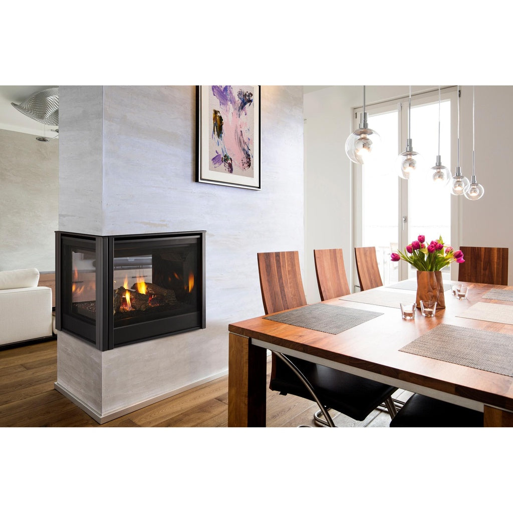 Majestic Multi-Sided 36" Pier Direct Vent Gas Fireplace (PIER-DV36IN) - Lifestyle View