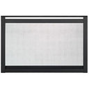 Majestic Black Inside Fit Screen Front for 35" Gas Fireplace Inserts (INFIT-35-BK)