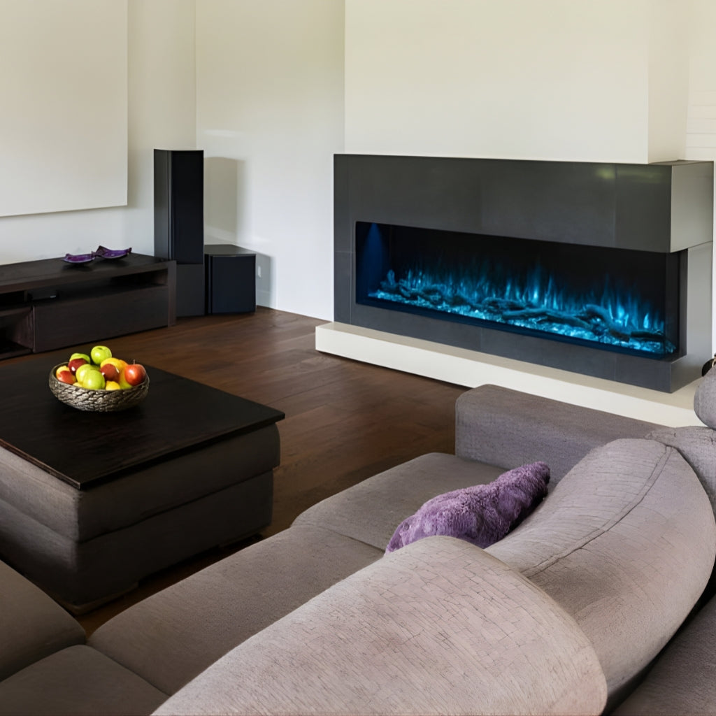 Modern Flames Landscape Pro Multi 80" Built-In Electric Fireplace (LPM-8016) - lifestyle view