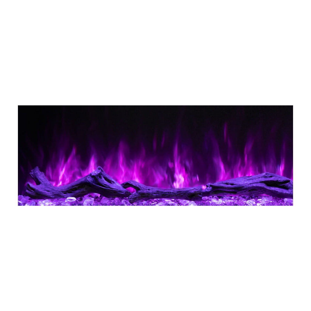 Modern Flames Landscape Pro Multi 120" Built-In Electric Fireplace (LPM-12016) - lifestyle view