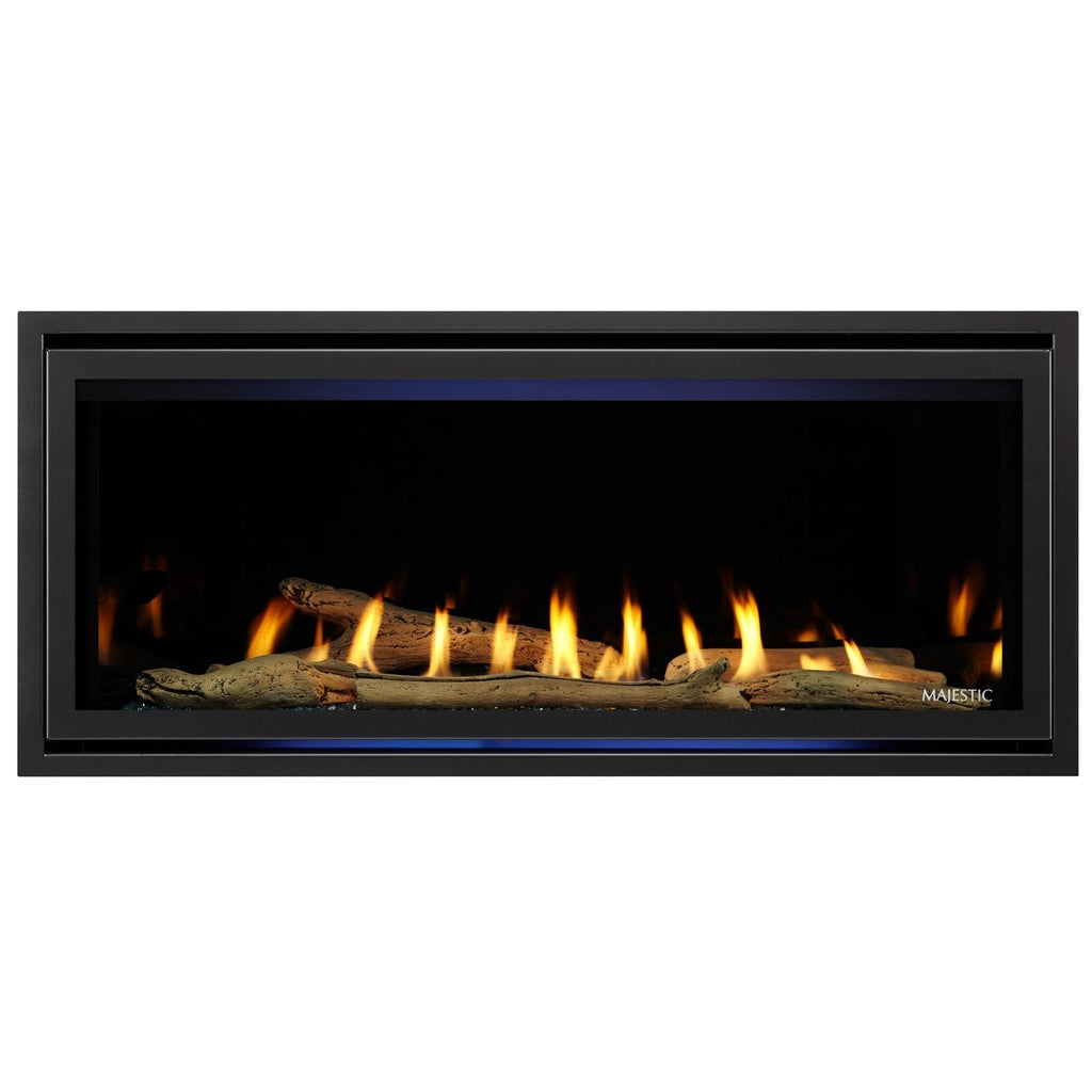 Majestic Jade 42" Direct Vent Gas Fireplace (JADE42IN-B/JADE42IL-B) - Front View