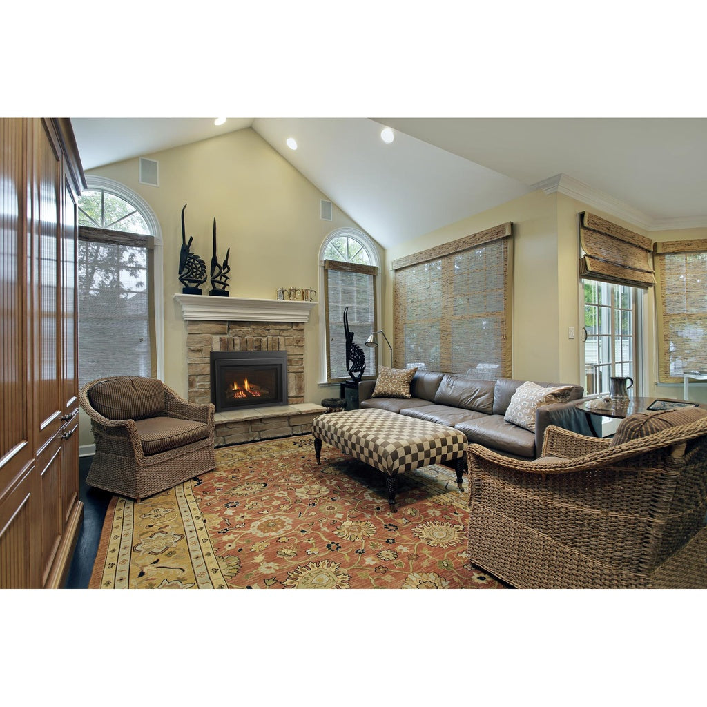 Majestic Jasper 30" Direct Vent Gas Fireplace Insert (JASPER30IN) - Lifestyle View