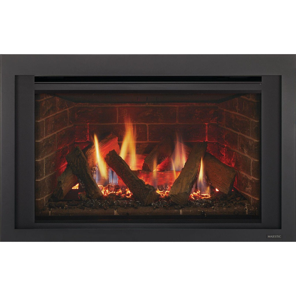 Majestic Ruby 25" Direct Vent Gas Fireplace Insert (RUBY25IN/RUBY25IL) - Front View