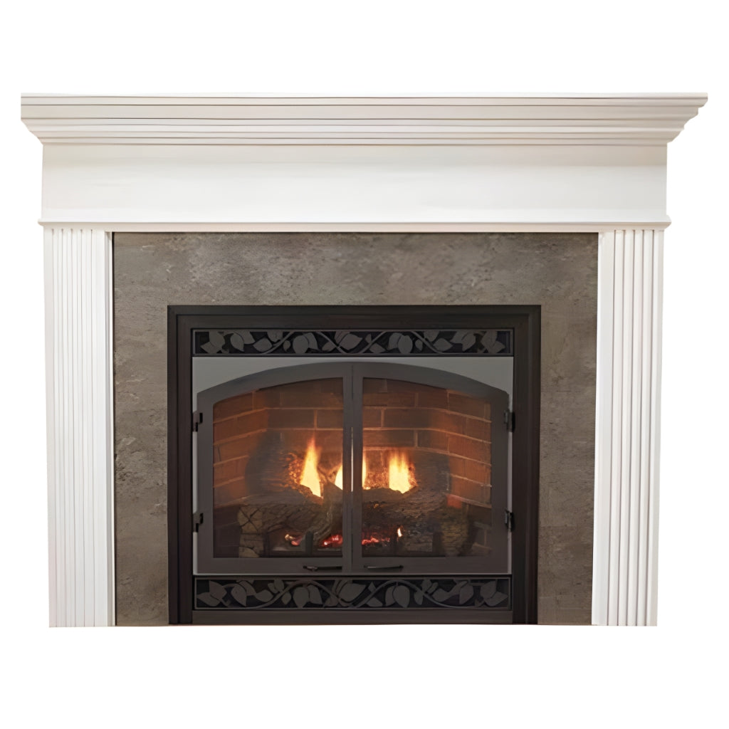Empire 48"/52" Profile Flush Mantels – Front View