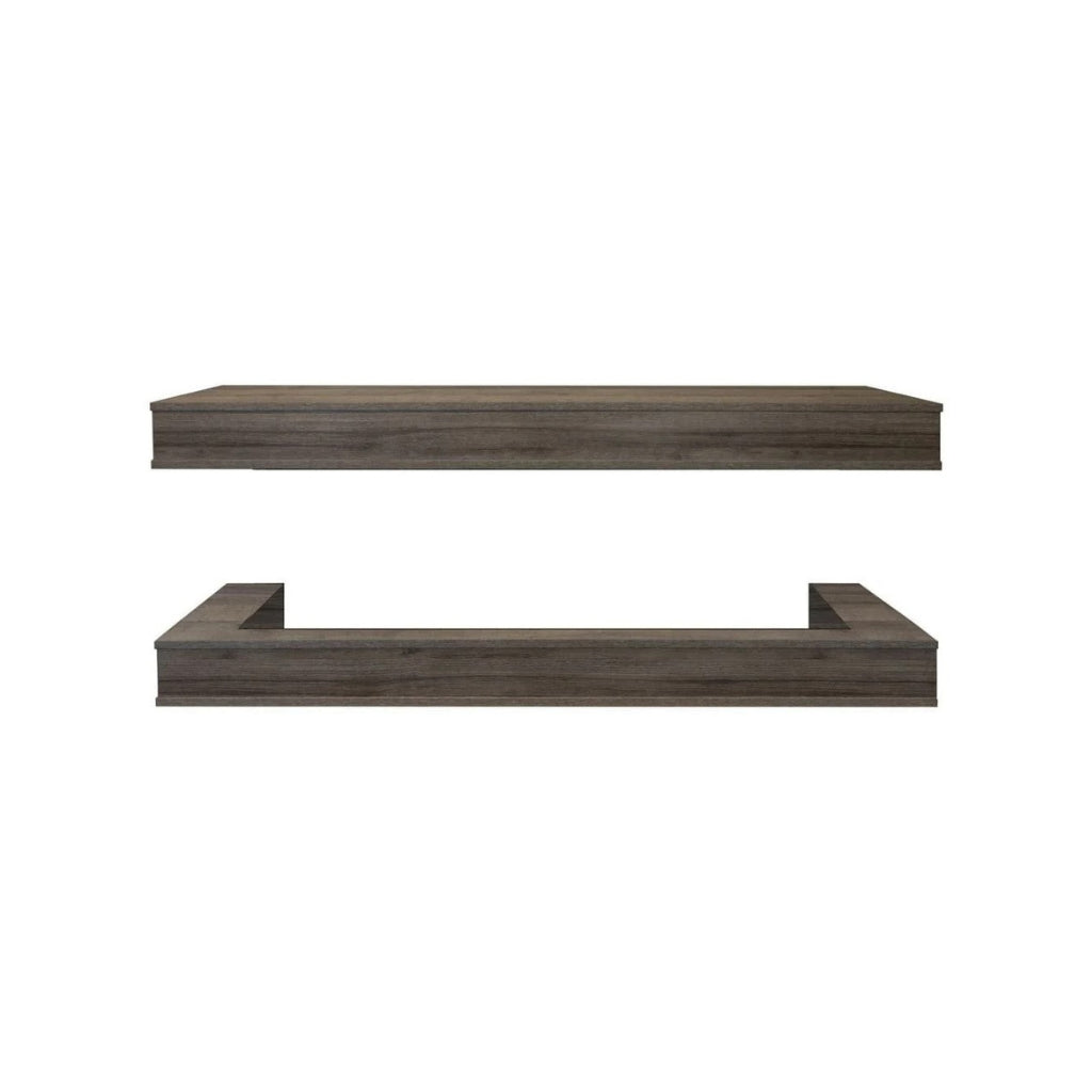 Modern Flames Studio Suite Wall Mount Cabinet for 56" Landscape Pro Multi - lifestyle view