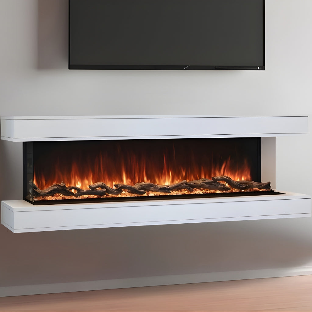 Modern Flames Wall Mount Floating Mantel Set for 52" Orion Multi - hero view