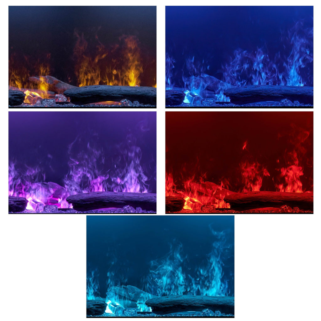 Dimplex Optimyst 86" Linear Water Vapor Electric Fireplace (OLF86-AM)