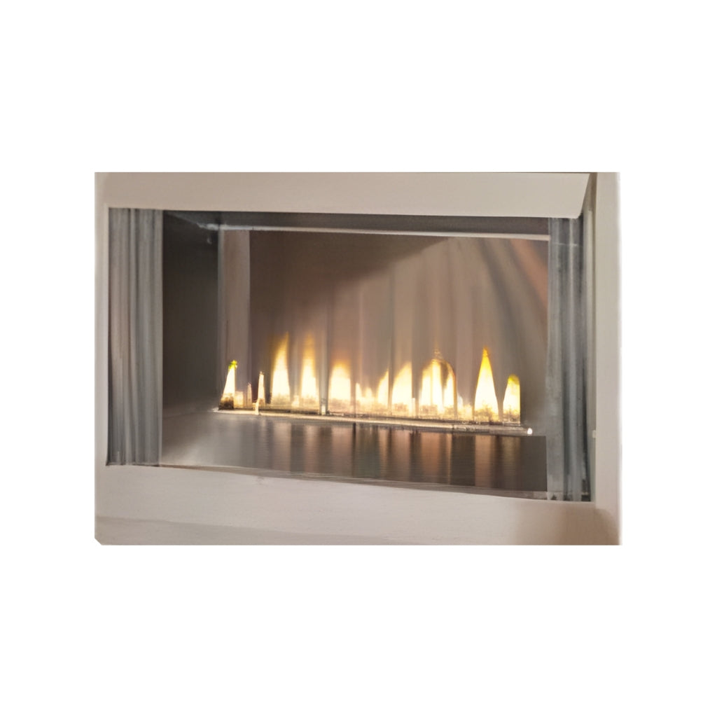 Empire Carol Rose 36" Refractory Liner Premium Outdoor Firebox – Front View