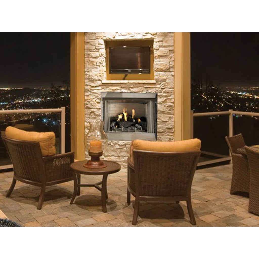 Empire Carol Rose 36" IP, 50K BTU Outdoor Traditional Premium Fireplace – Alternate View 3