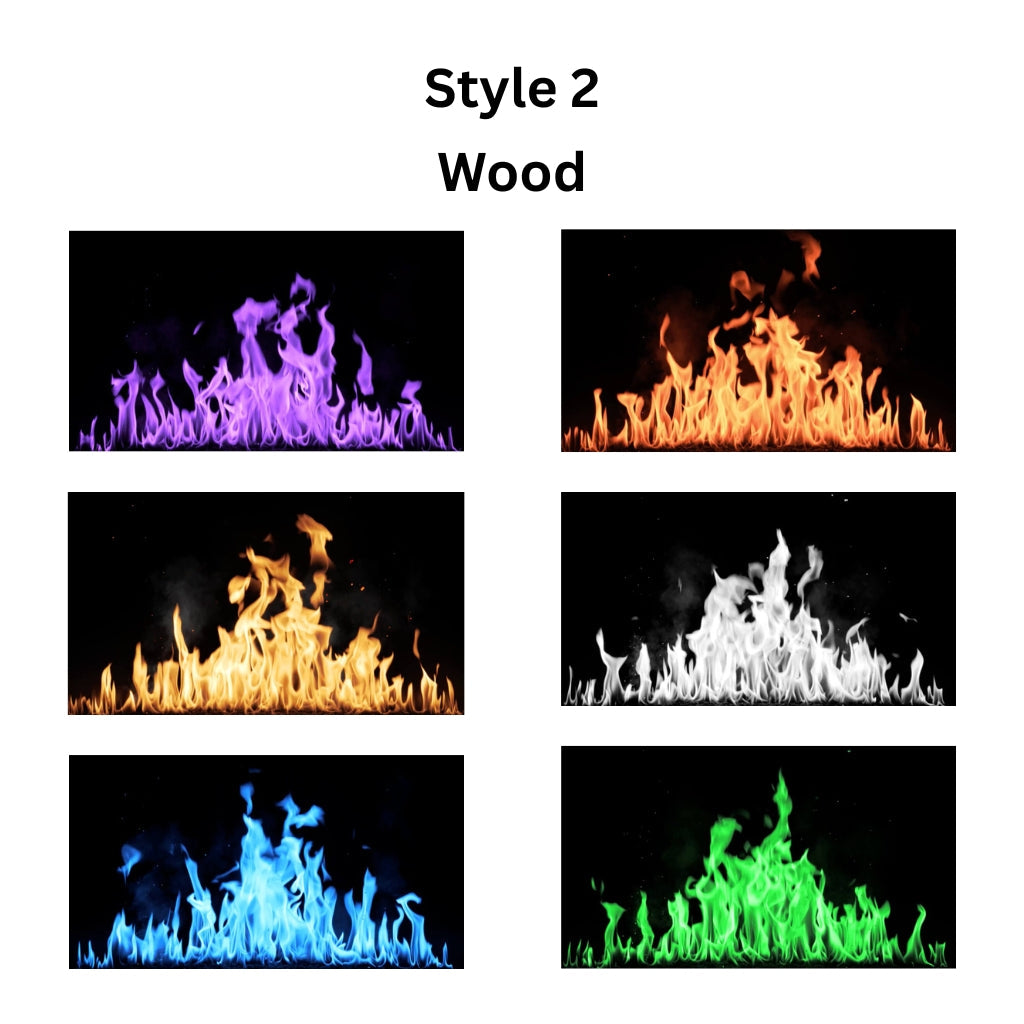 Modern Flames Orion Slim 100" Built-In Electric Fireplace (OR100-SLIM) - lifestyle view