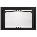 Majestic Contemporary Arch Screen Front for 30" Gas Fireplace Inserts - Dedicated isolated product photo from the 'Fronts and Doors' option picker on the Ruby Platinum 30/Ruby/Jasper PDPs (shared asset, identical bynder ID across ruby.html, rubyplat.html,