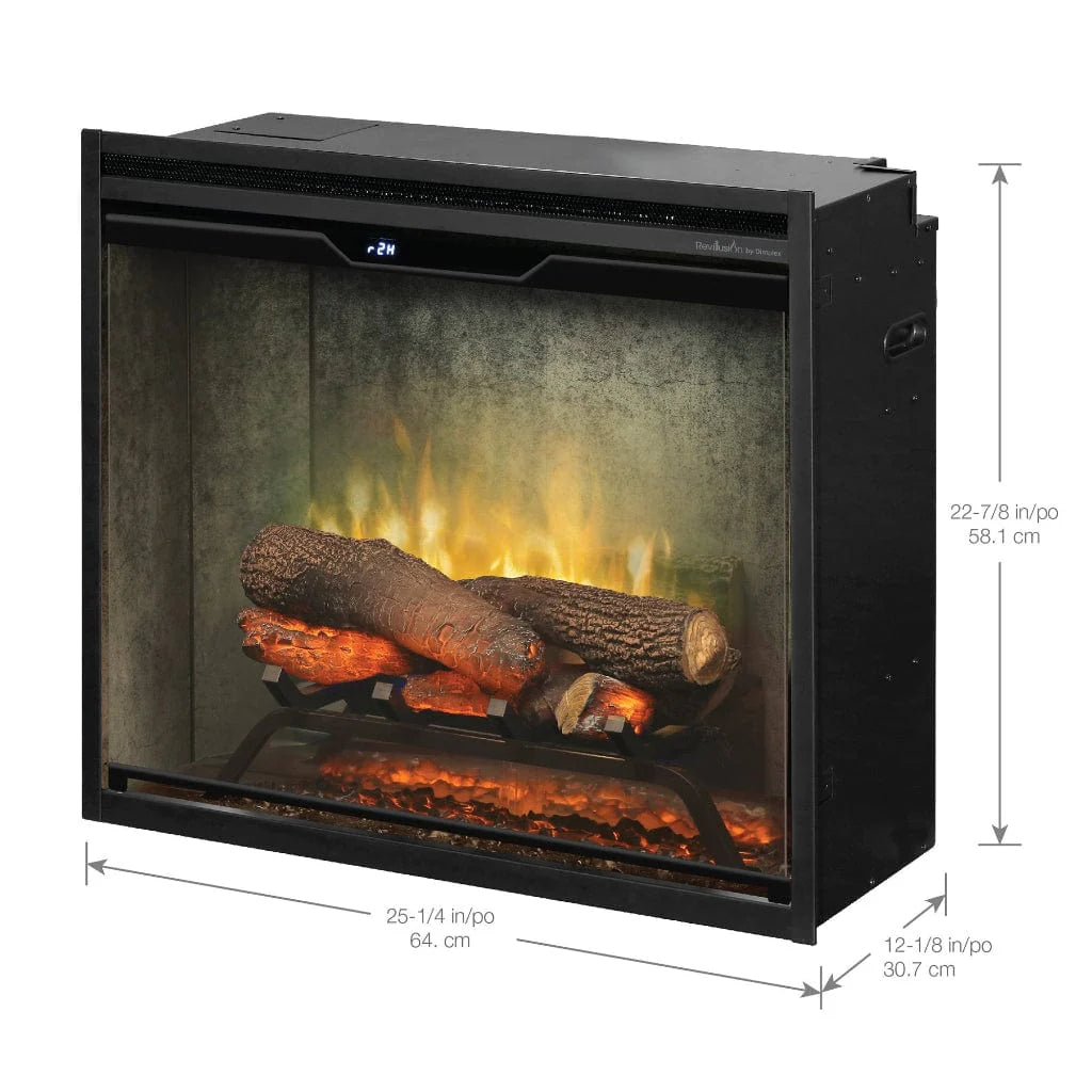 Dimplex Revillusion 24" Built-In Electric Firebox