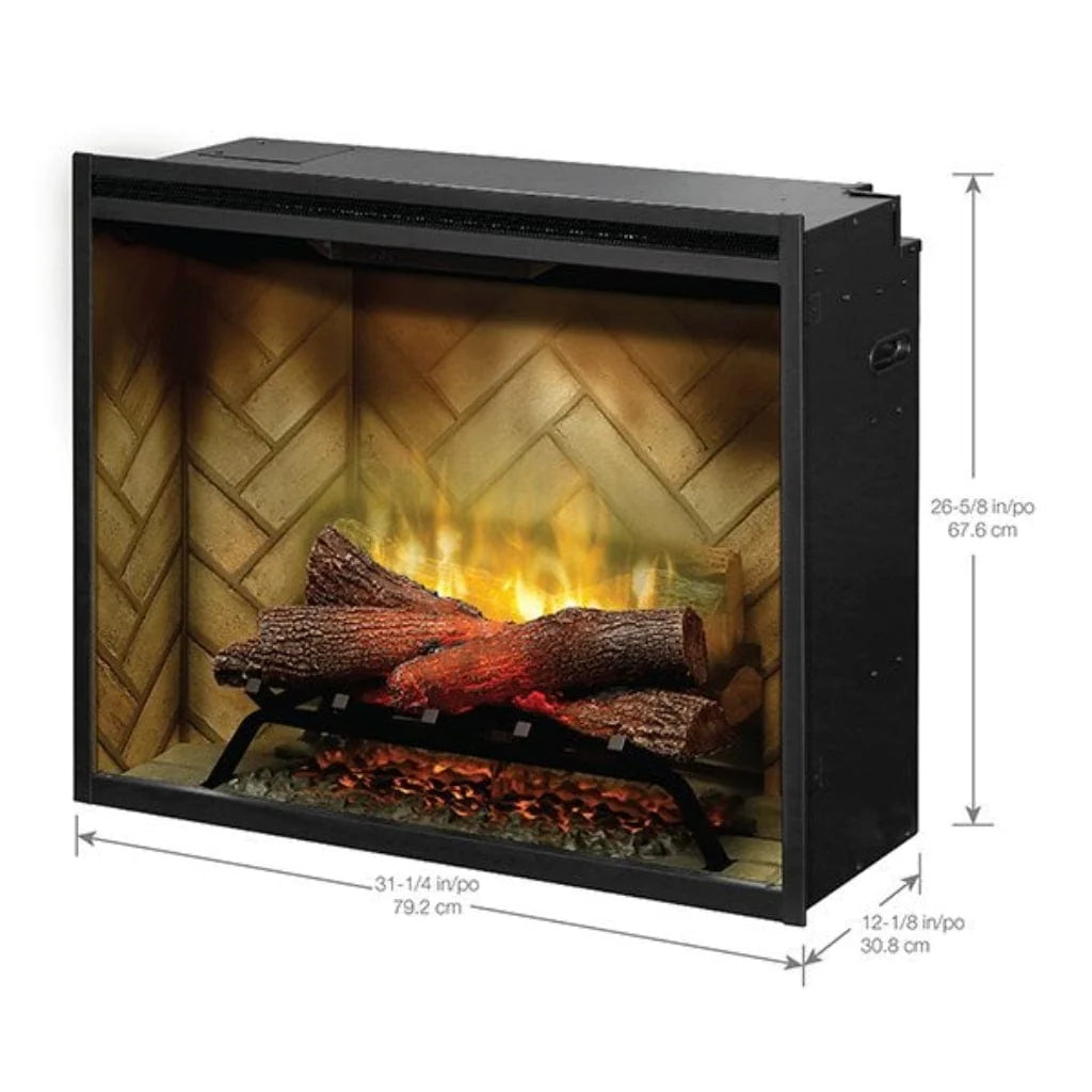 Dimplex Revillusion 30" Built-In Electric Firebox