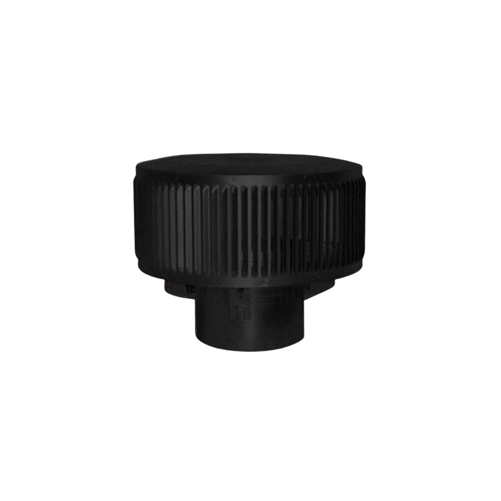 Superior Round Top with Louvers - Black — Hero