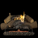 Superior Rugged Stack Triple-Flame 24" Concrete Vent-Free Gas Log Set — Hero