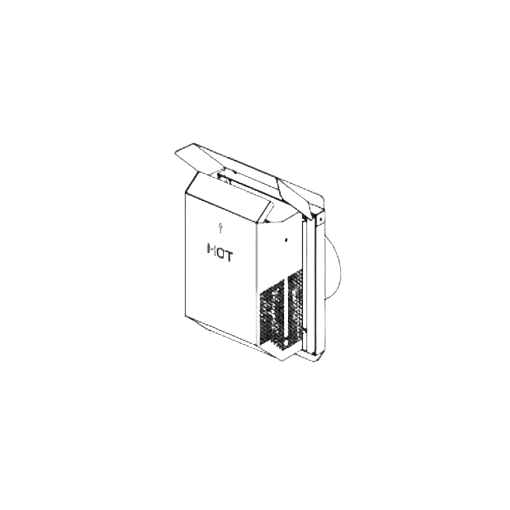 Superior Flex Square Termination with 24" Compressed Flex Vent — Hero