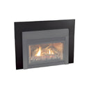 Empire Rushmore Matte Black Shroud for Fireplace Insert Surrounds Accessory (SH1BL) – Front View