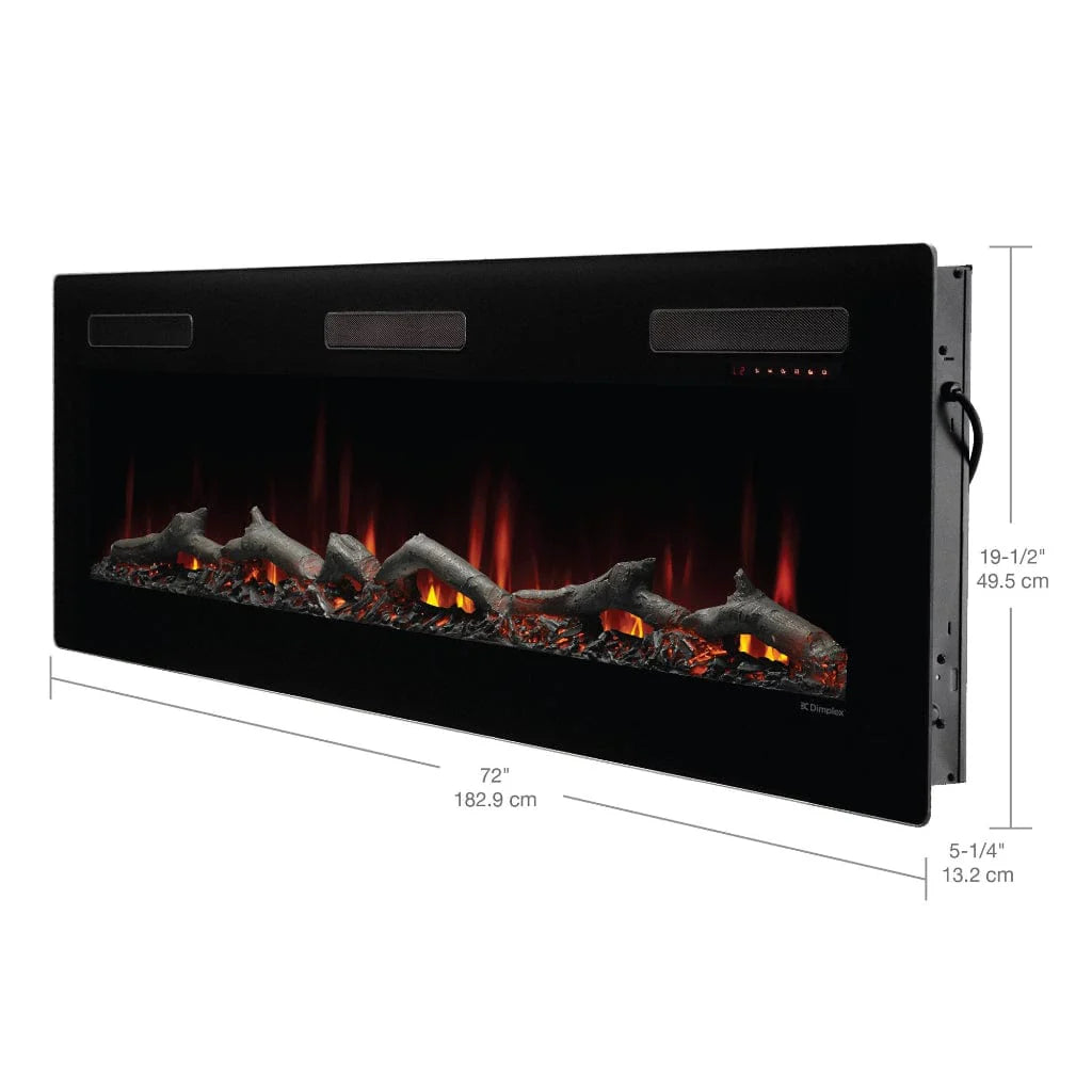 Dimplex Sierra 72" Wall Mount/Tabletop Linear Electric Fireplace (SIL72)