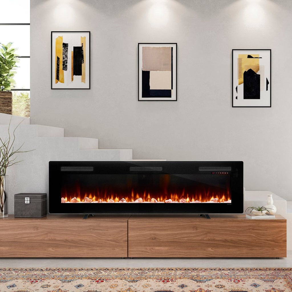 Dimplex Sierra 72" Wall Mount/Tabletop Linear Electric Fireplace (SIL72)