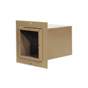 Empire 10" Side Outlet Kit Direct-Vent Counterflow Wall Furnace Accessory – Front View