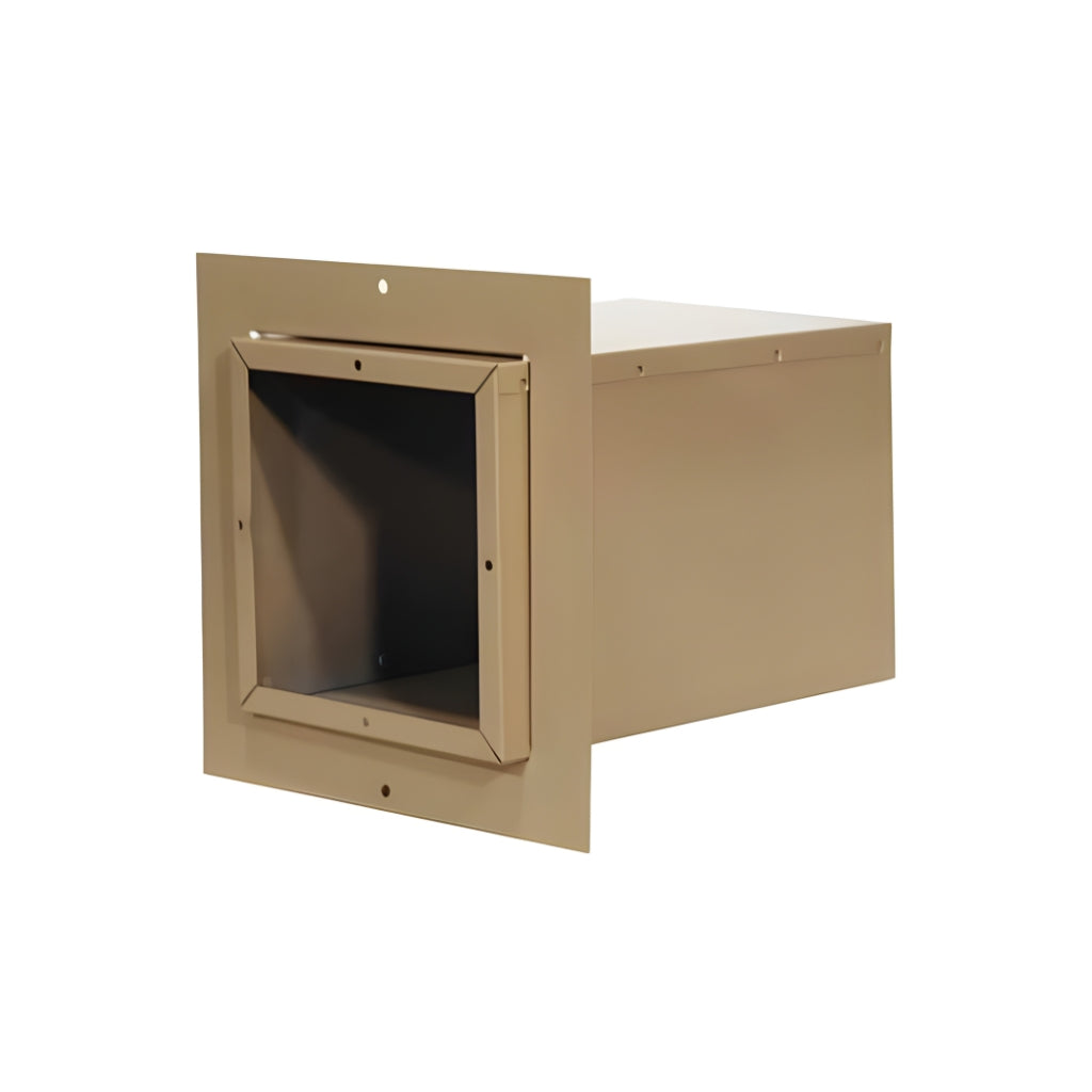 Empire 10" Side Outlet Kit Direct-Vent Counterflow Wall Furnace Accessory – Front View