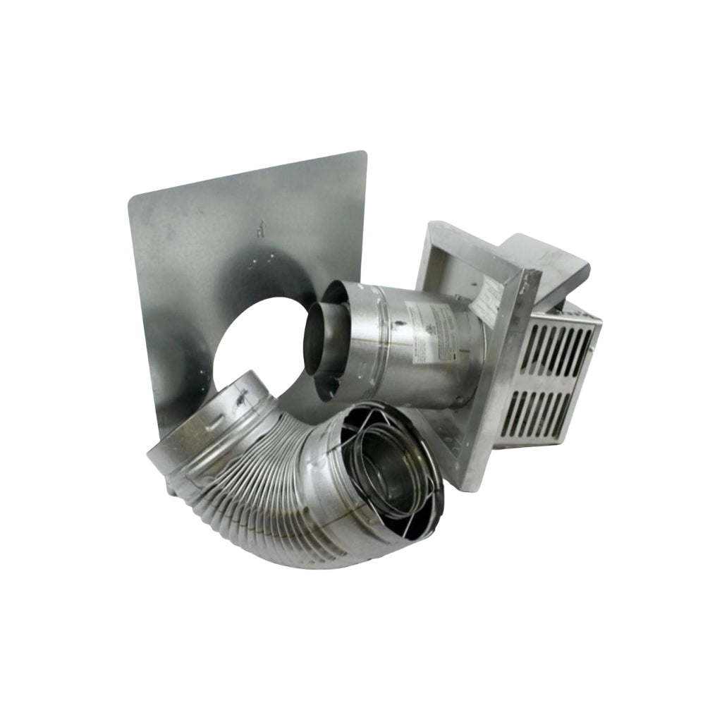 Superior Secure Vent Horizontal Termination Kit Small Square with 90 Degree Elbow — Hero