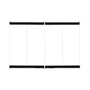 Superior Standard Bi-Fold Glass Door - Black Finish for BRT/WCT/WRT Fireplaces — Hero