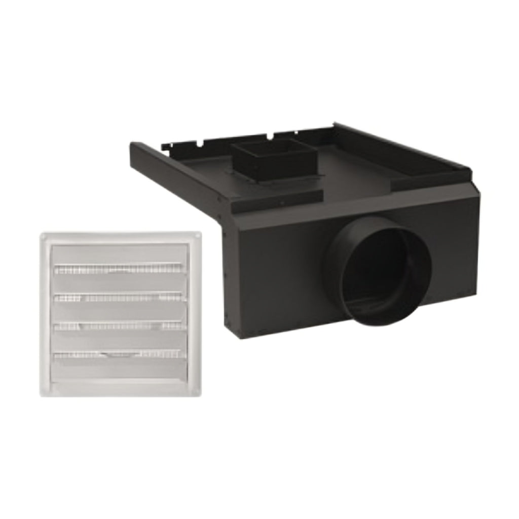 Empire Stove Fresh Air Kit for Gateway Wood Burning Stove on Pedestal – Front View