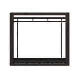 Superior Craftsman Black Facade for Gas Fireplaces — Hero
