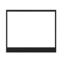 Superior Vista Black Frame Facade for Gas Fireplace — Hero