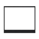 Superior Vista Black Frame Facade for Gas Fireplace — Hero