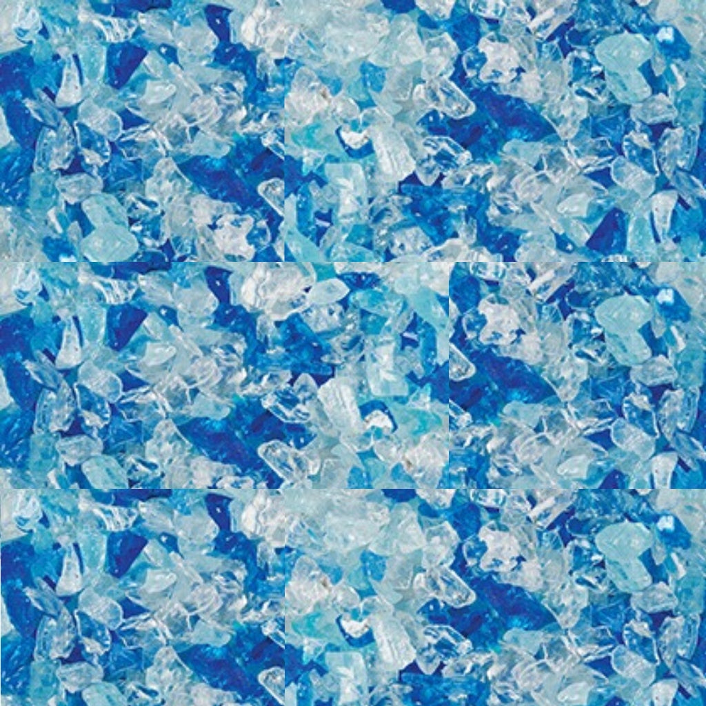 Superior 5 lb Bag Sapphire Blue Crystal Large Crushed Glass Media — Hero