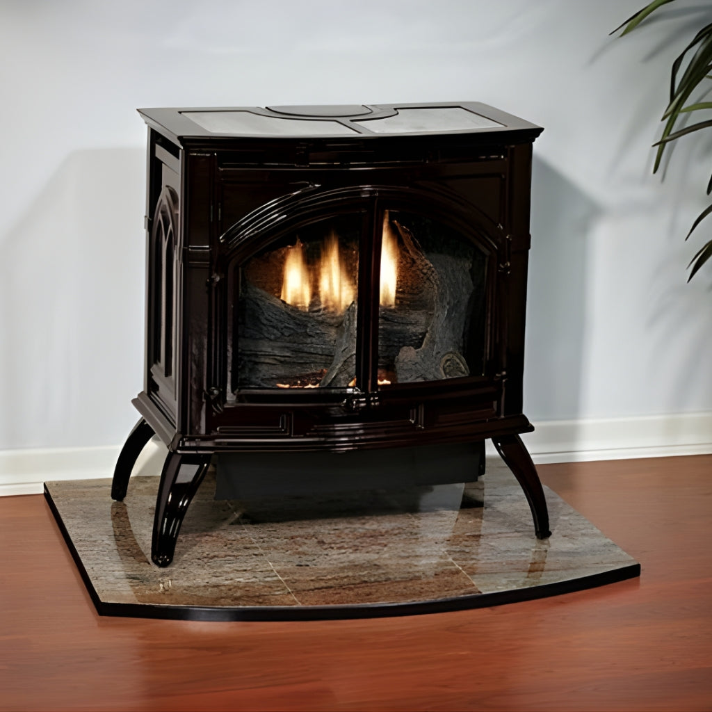 Empire Spirit Steel 25" Medium Vent Free Gas Stove (25,000 BTU) – Front View