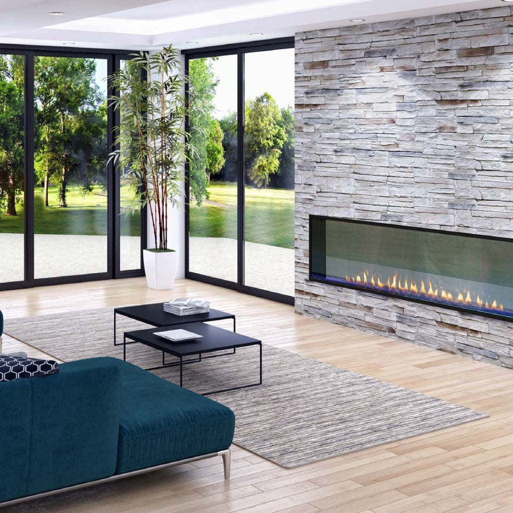 Empire Boulevard 60" Vent Free Linear See-Through Fireplace – Alternate View 4