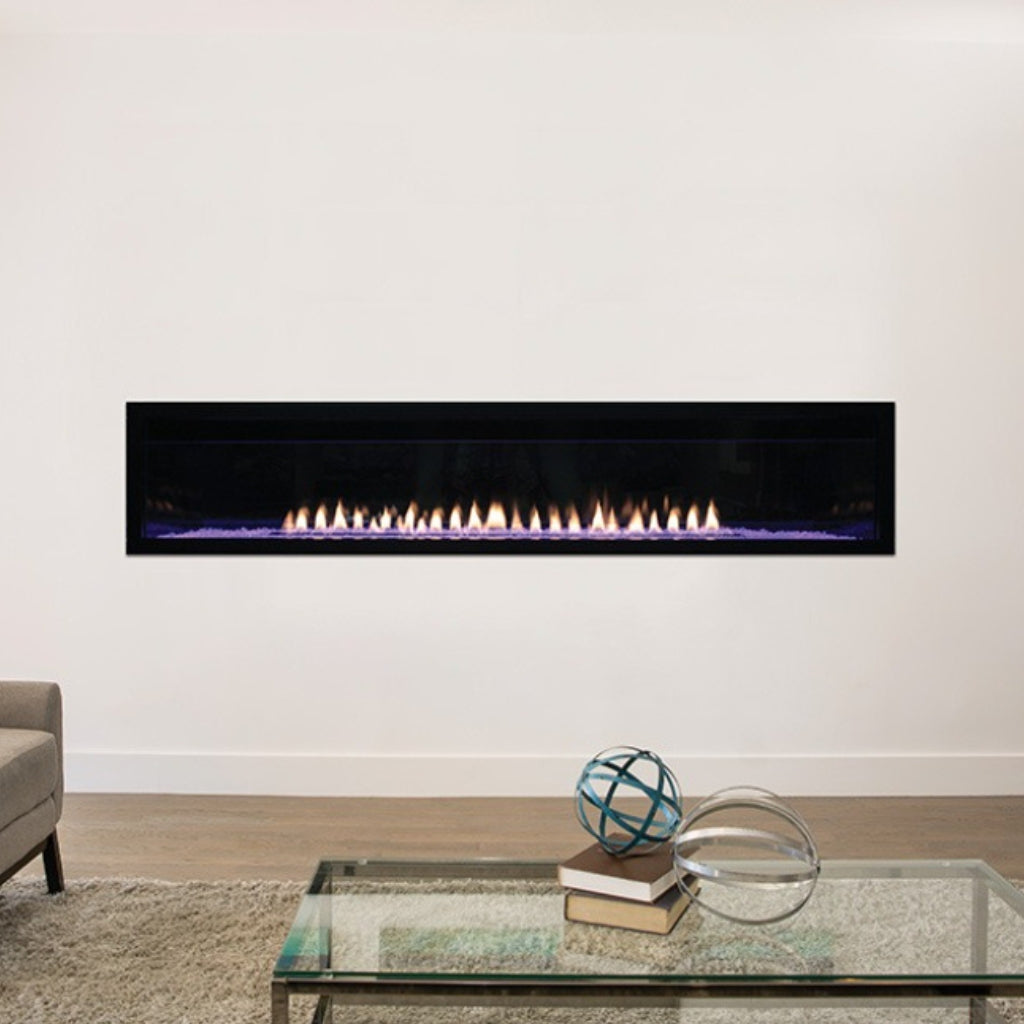 Empire Boulevard 72" Vent-Free Linear Gas Fireplace – Front View
