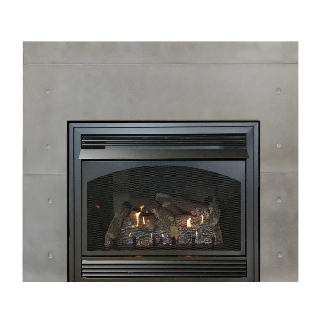 Empire Vail 32" Vent-Free Premium Fireplace with Slope Glaze Burner - IP Control – Front View