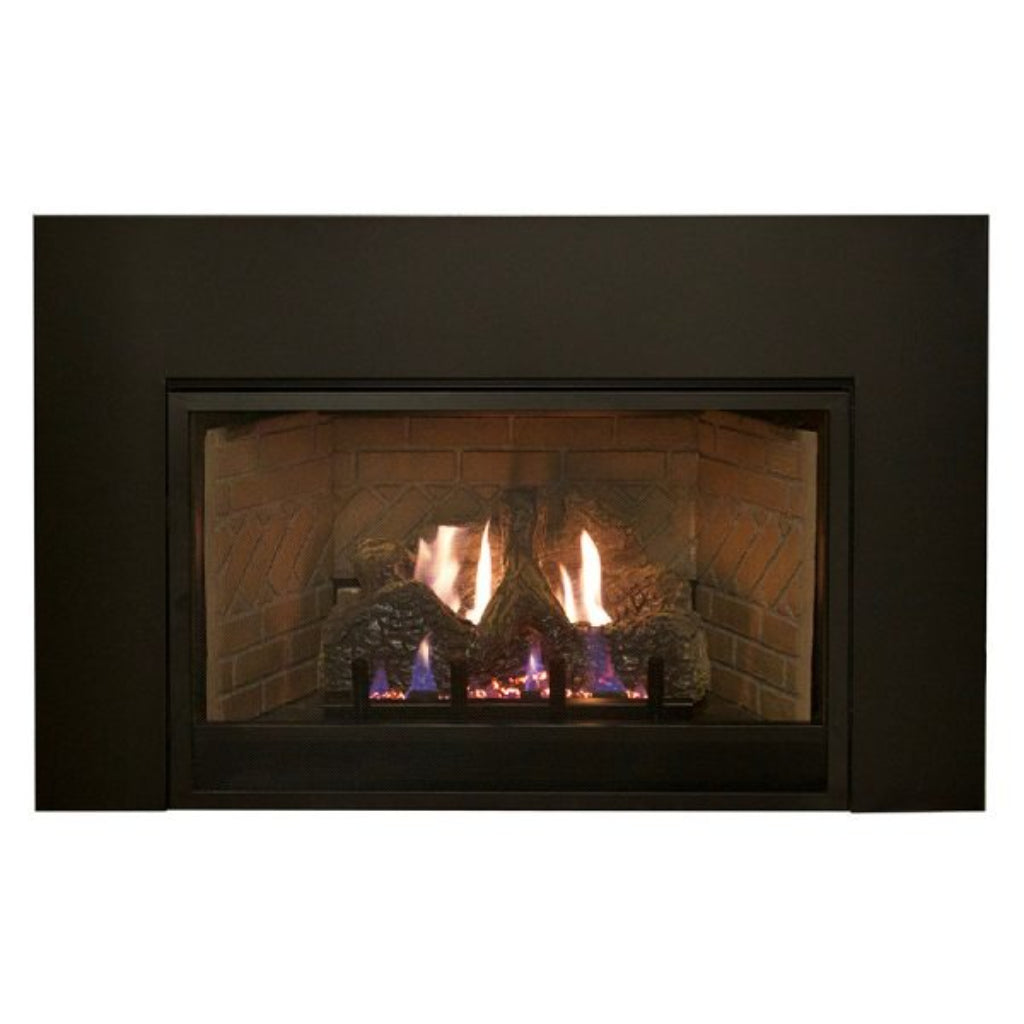 Empire Innsbrook 40" Small Direct-Vent Clean Face Gas Fireplace Insert – Front View