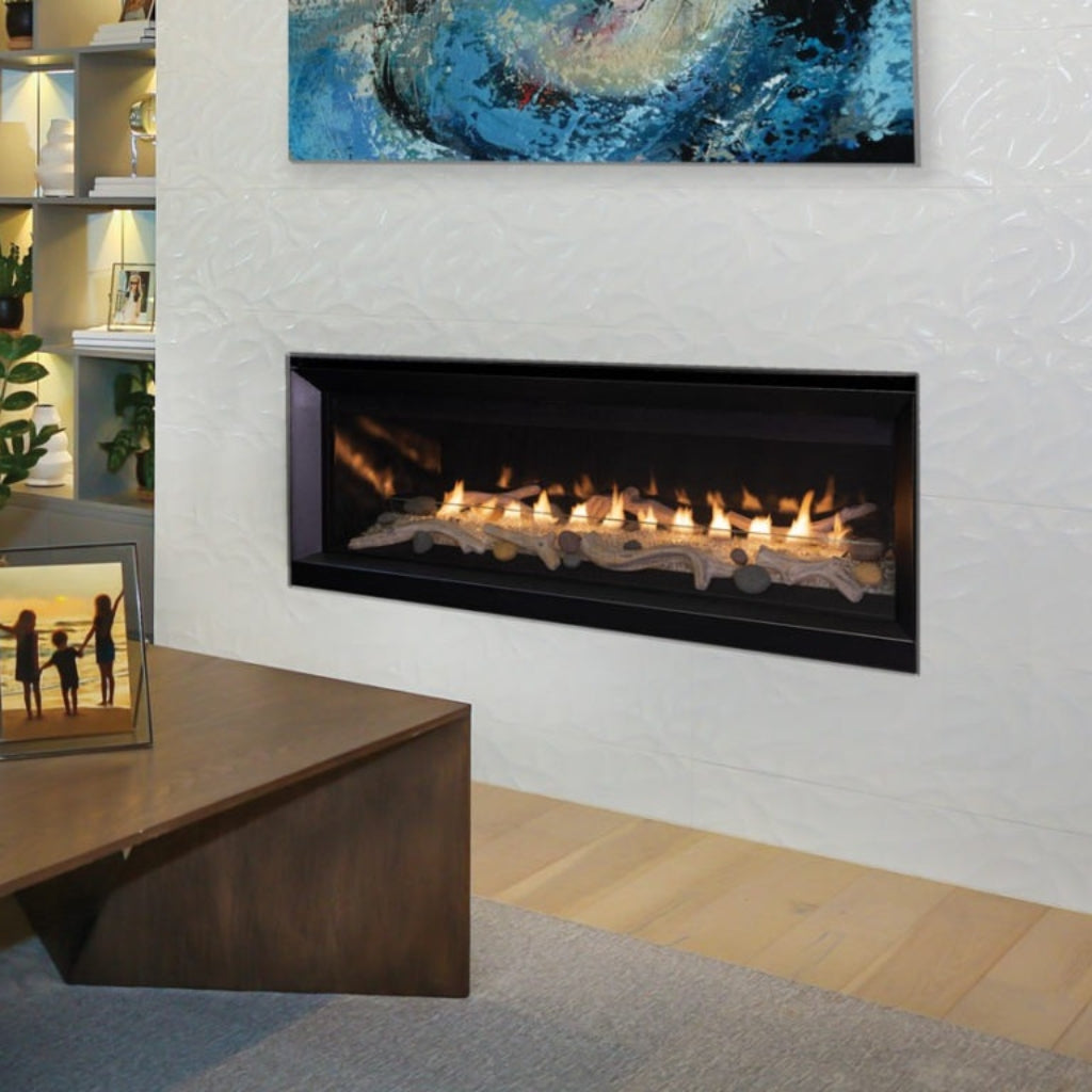 Superior VRL3055 55" Linear Vent-Free Gas Fireplace — Dimensional Drawing