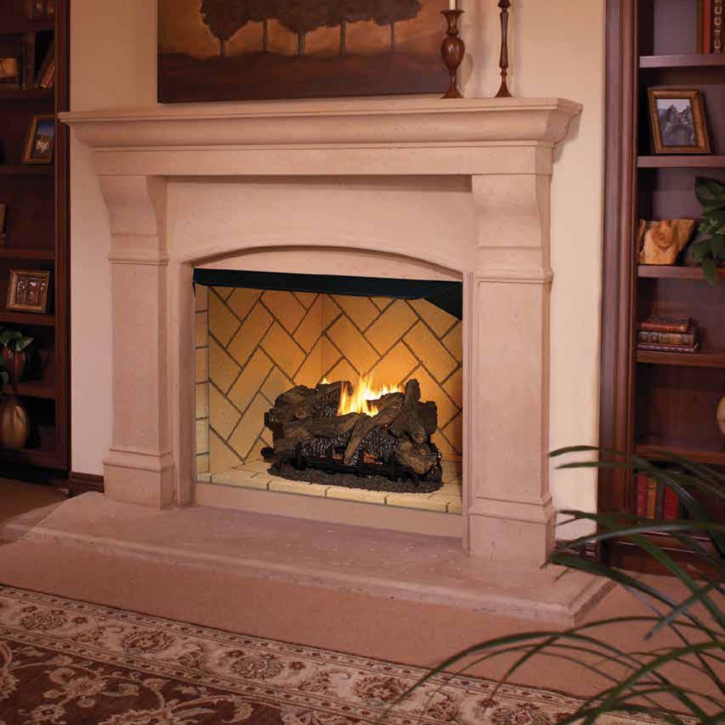 Superior VRT6036 36" Vent-Free Firebox — Dimensional Drawing