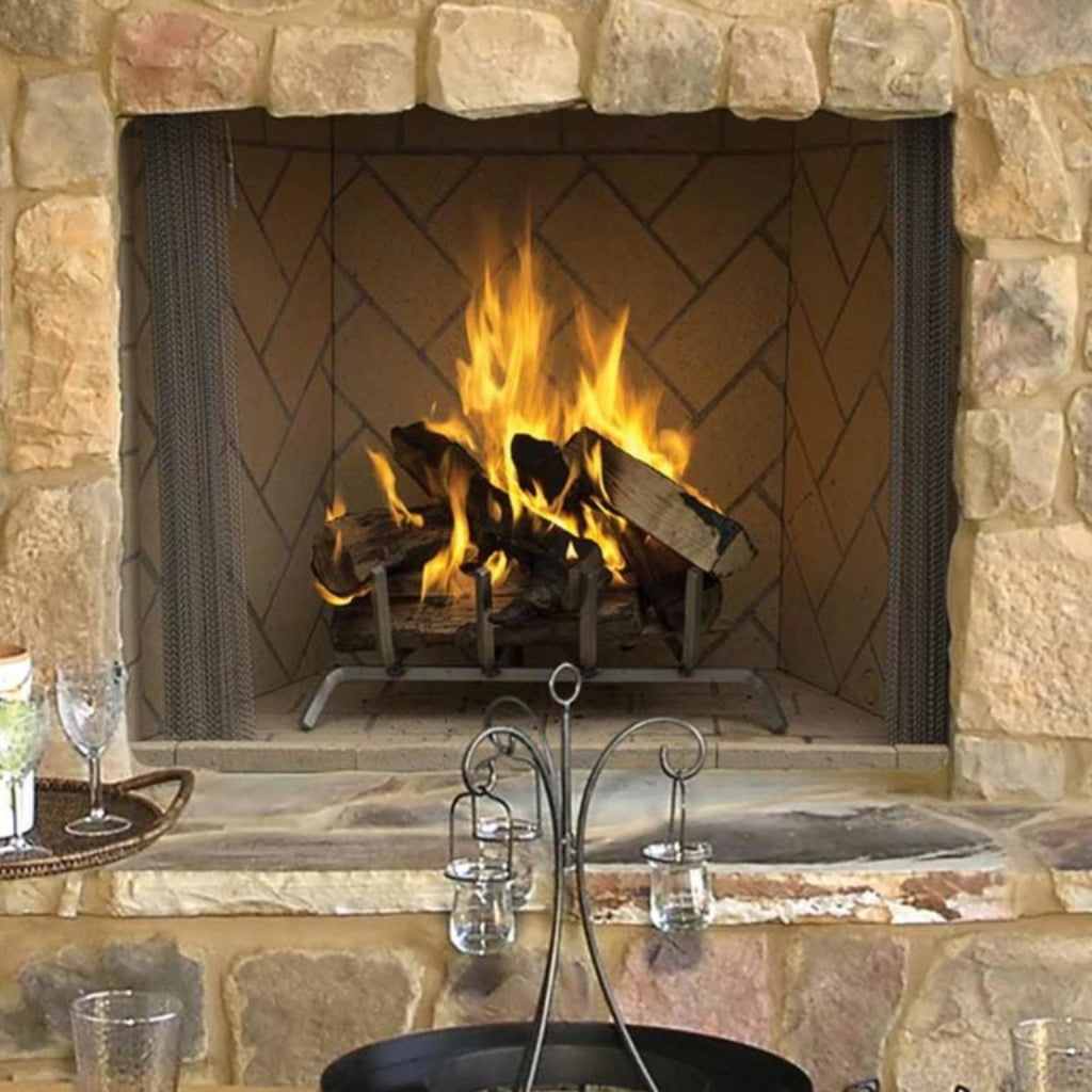 Superior WRE6042 42" Outdoor Wood Burning Fireplace — Dimensional Drawing