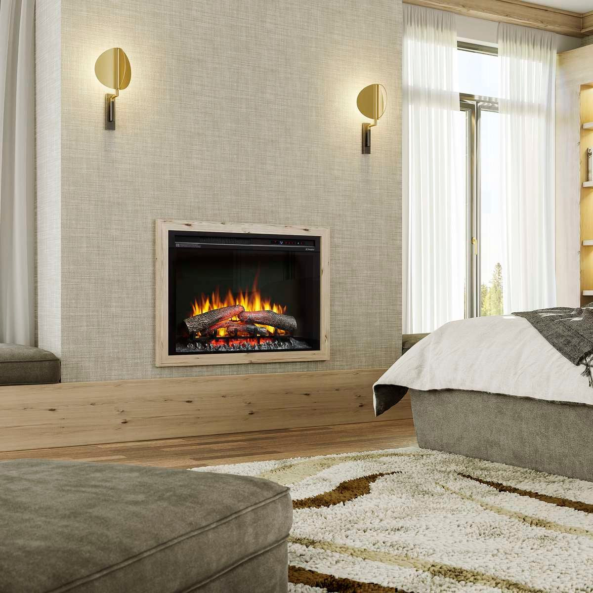 Dimplex Multi-Fire XHD 33" Plug-In Electric Firebox
