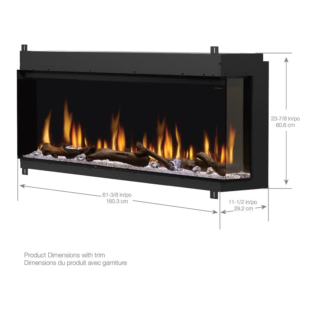 Dimplex IgniteXL Bold 60" Linear Electric Fireplace (XLF6017-XD)
