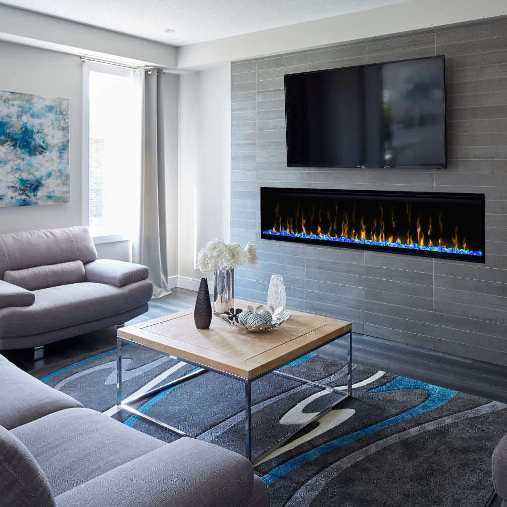 Dimplex IgniteXL 74" Recessed Linear Electric Fireplace (XLF74)