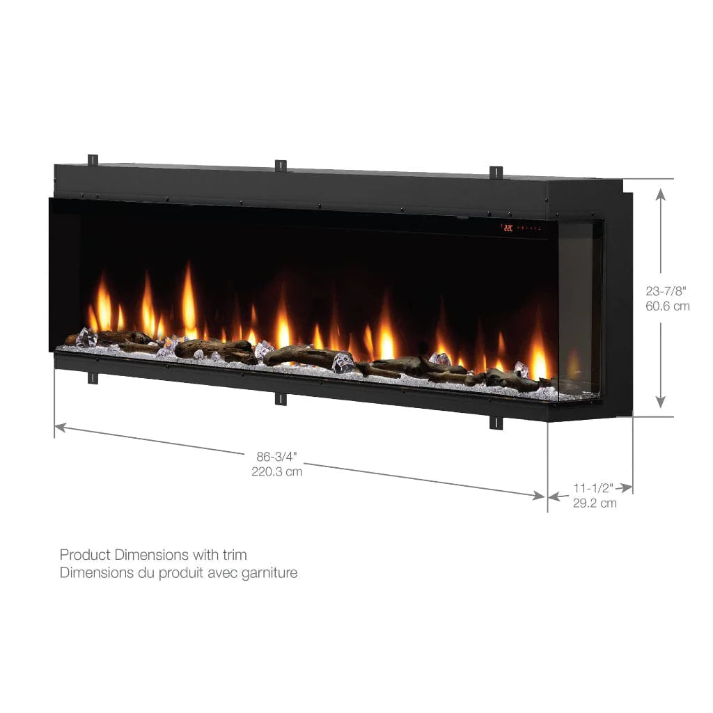 Dimplex IgniteXL Bold 88" Linear Electric Fireplace (XLF8817-XD)