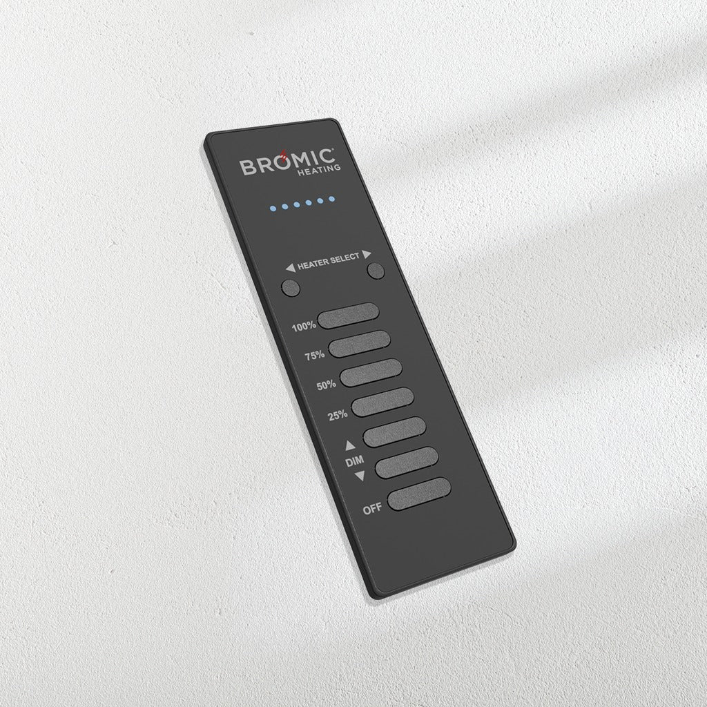 Bromic Heating Wireless Master Remote for Dimmer Controller front view