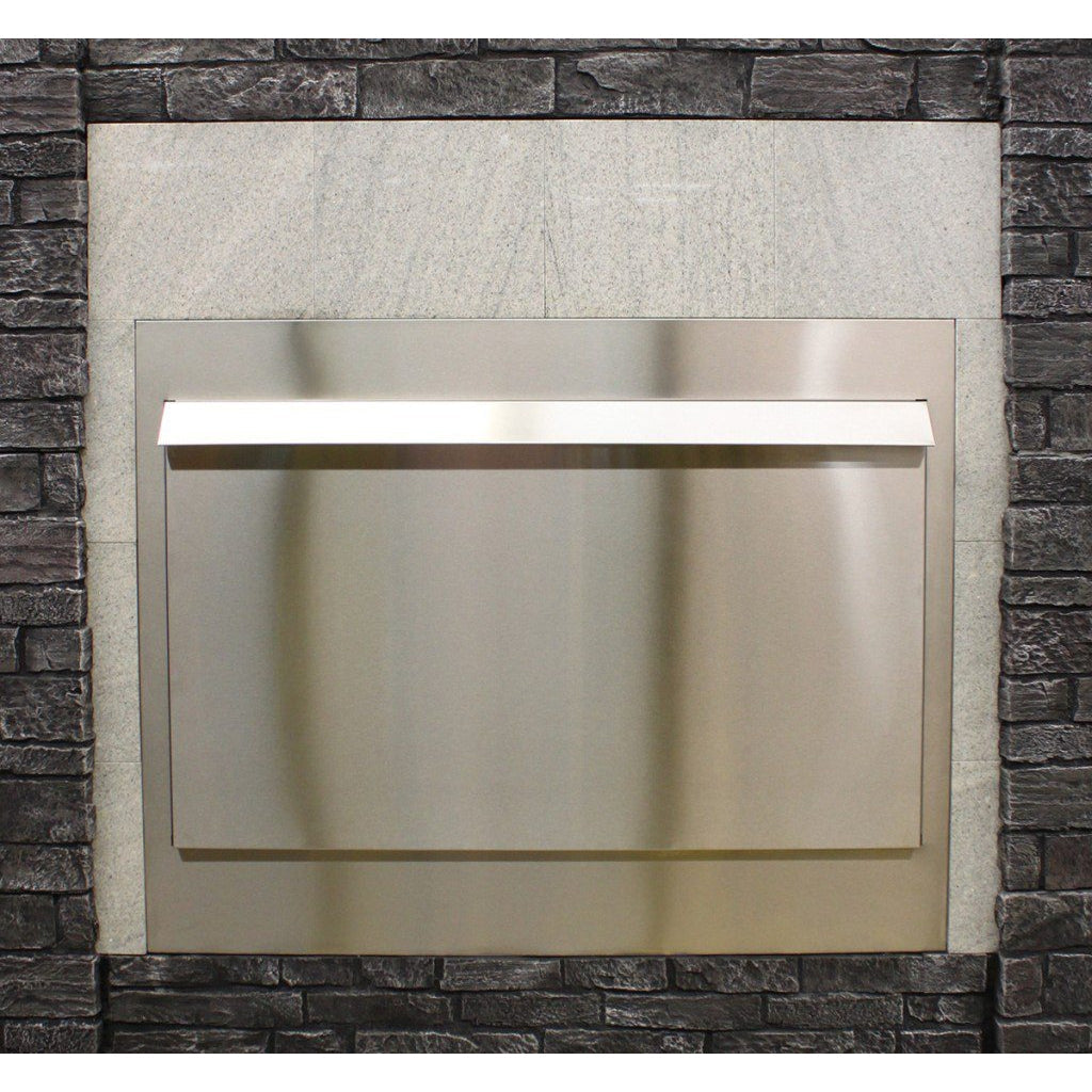 Empire Carol Rose 48" Linear SS Weather Door For Linear Fireplace Accessory – Alternate View 2